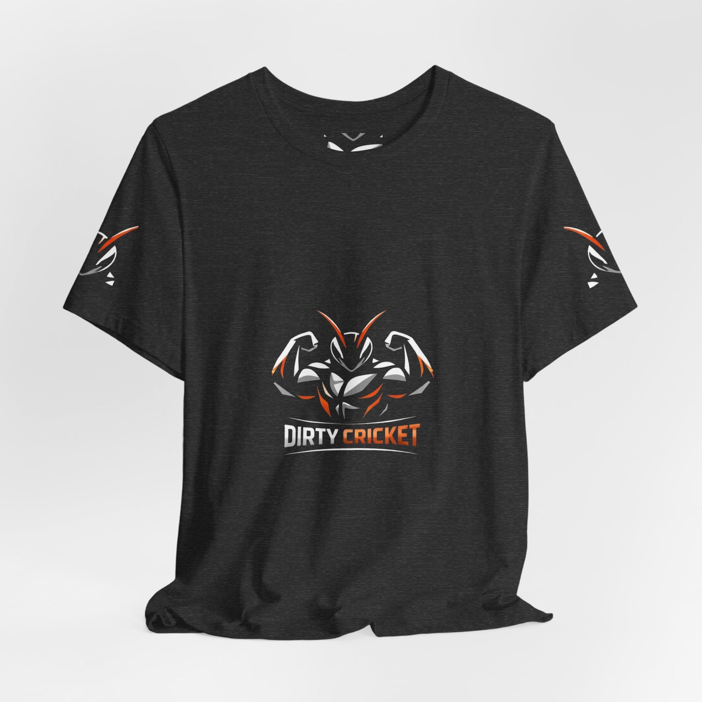 Dirty Cricket Logo T-Shirt — Muscle Bug Sports Tee